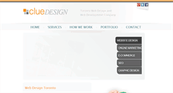 Desktop Screenshot of cluedesign.com